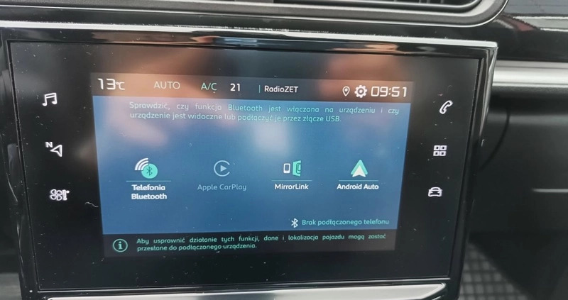 Citroen C3 cena 72900 przebieg: 33556, rok produkcji 2022 z Gniewkowo małe 326